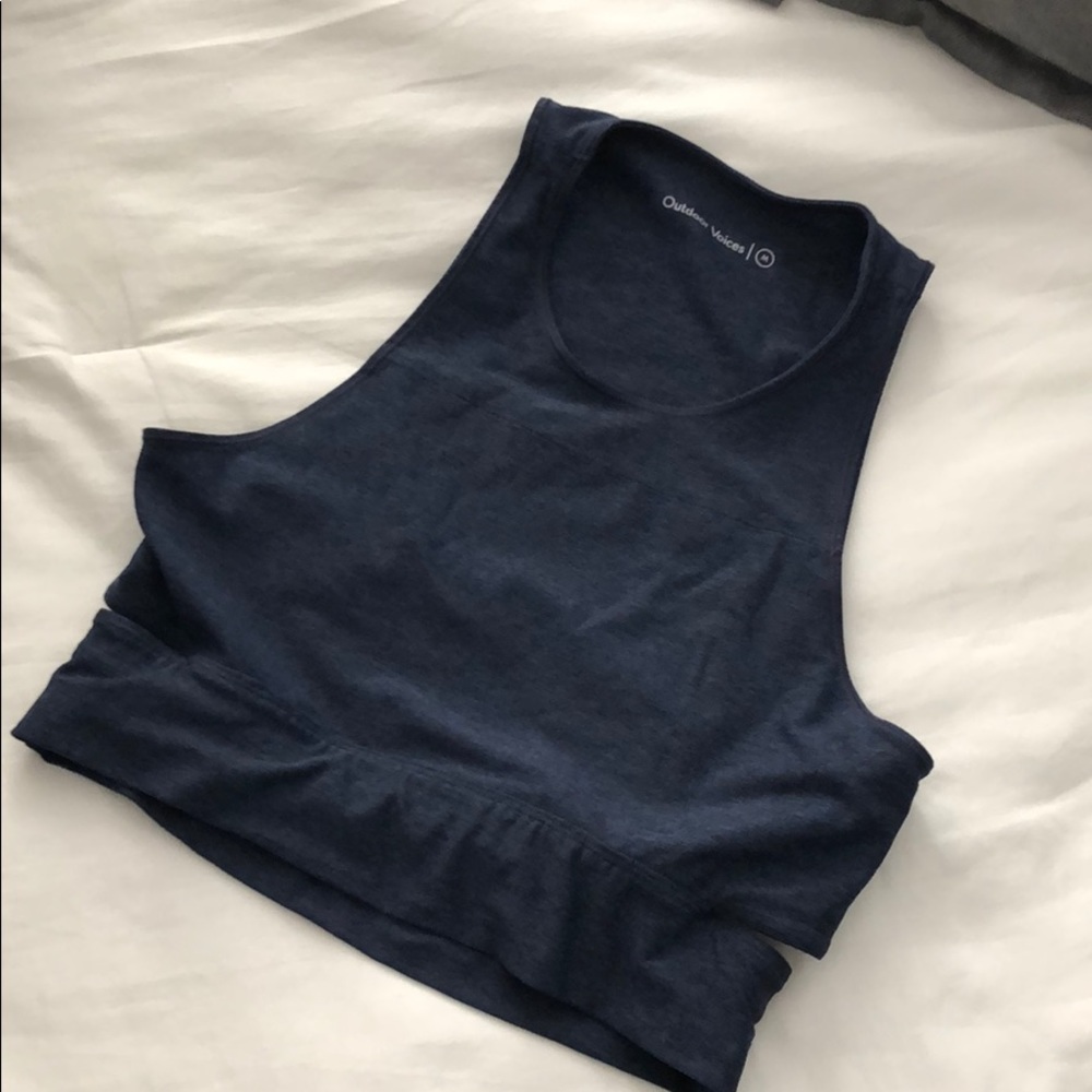 OUTDOOR VOICES CROPPED BRA